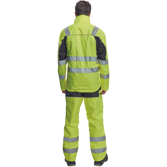 Cerva TICINO Reflexná nepremokavá bunda