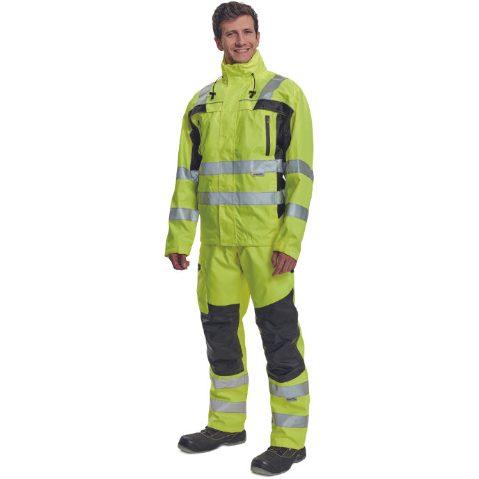 Cerva TICINO Reflexná nepremokavá bunda