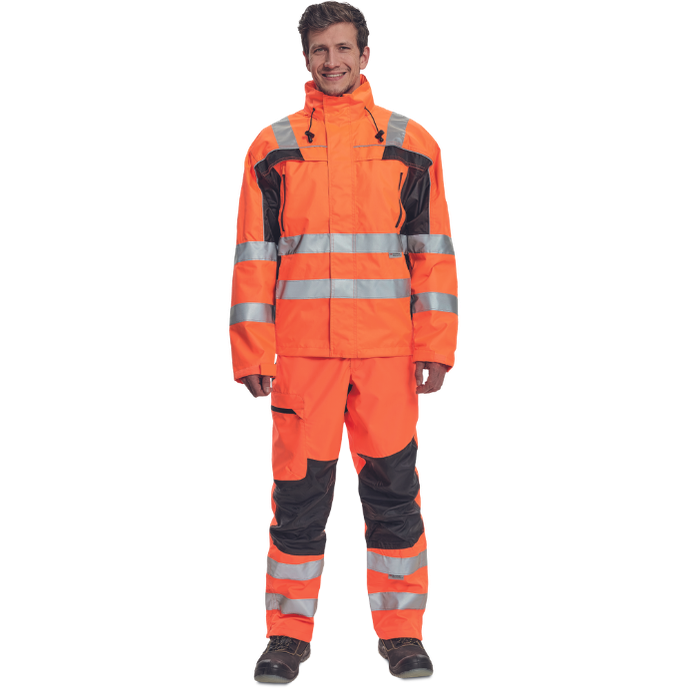 Cerva TICINO Reflexná nepremokavá bunda