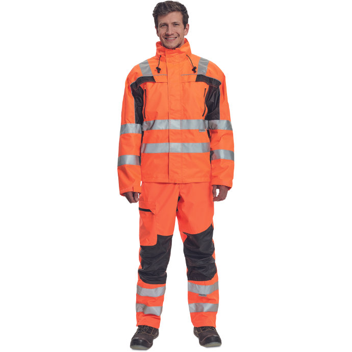 Cerva TICINO Reflexná nepremokavá bunda