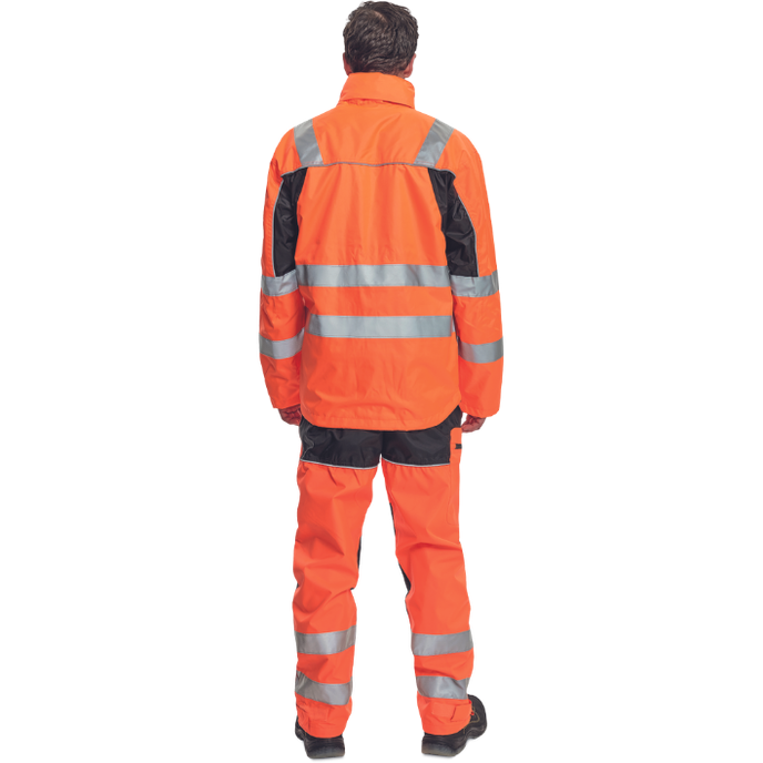 Cerva TICINO Reflexná nepremokavá bunda