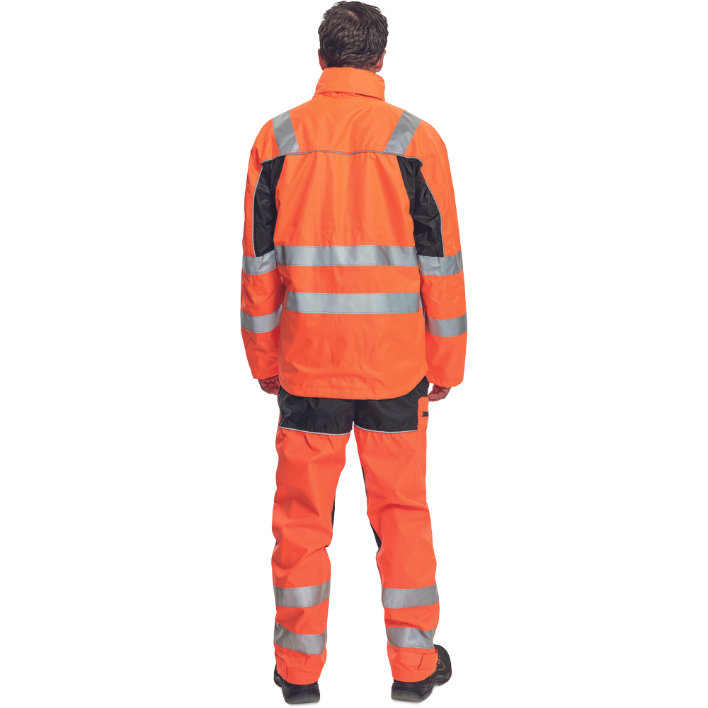 Cerva TICINO Reflexná nepremokavá bunda