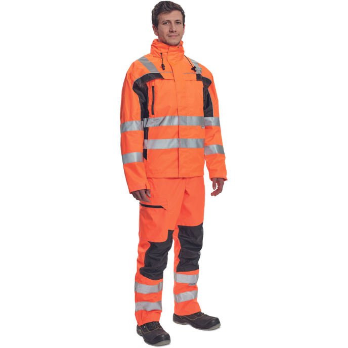 Cerva TICINO Reflexná nepremokavá bunda