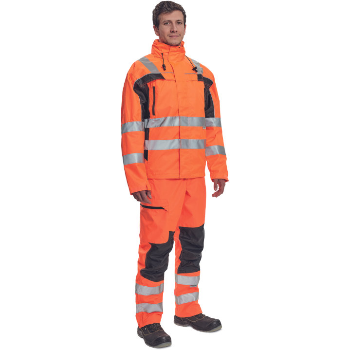 Cerva TICINO Reflexná nepremokavá bunda