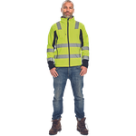 Cerva MALTON Reflexná softshellová bunda