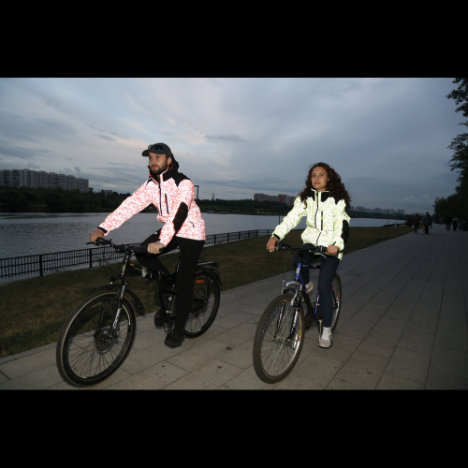 Cerva KNOXFIELD PRINTED Softshellová reflexná bunda