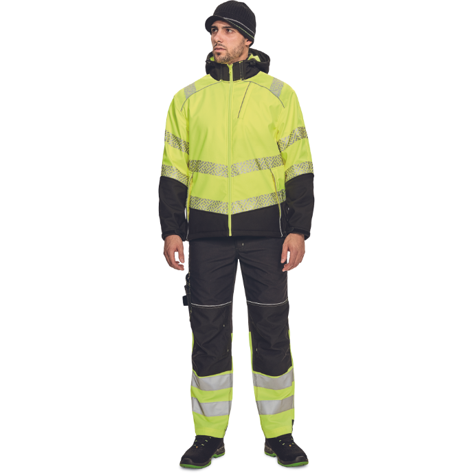 Cerva KNOXFIELD PROFI HV Softshellová reflexná bunda