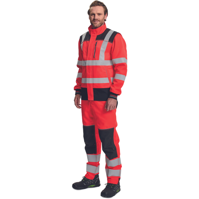 Cerva KNOXFIELD HVPS Reflexná bunda 2v1