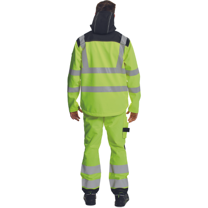 Cerva KNOXFIELD HVPS Softshellová reflexná bunda