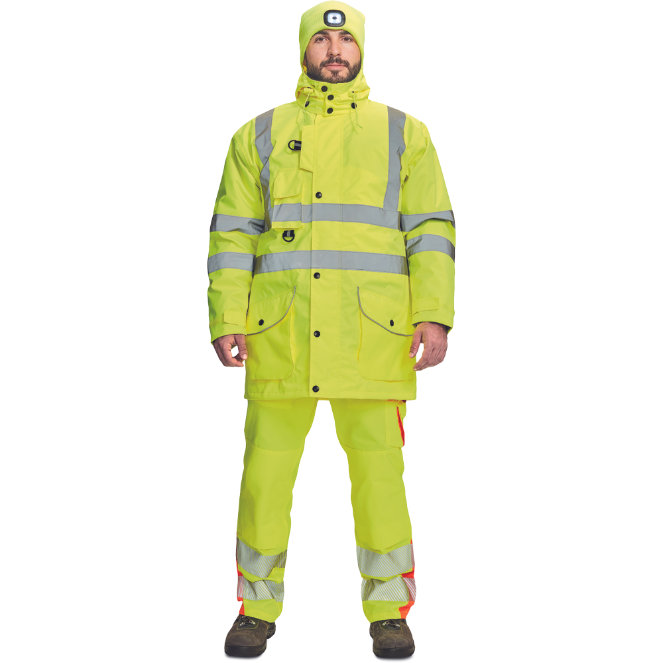 Cerva FORMBY HI-VIS Zimná reflexná bunda 7v1