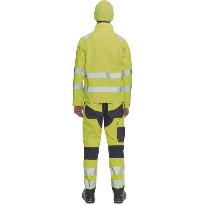 Cerva SHELDON Reflexná softshellová bunda