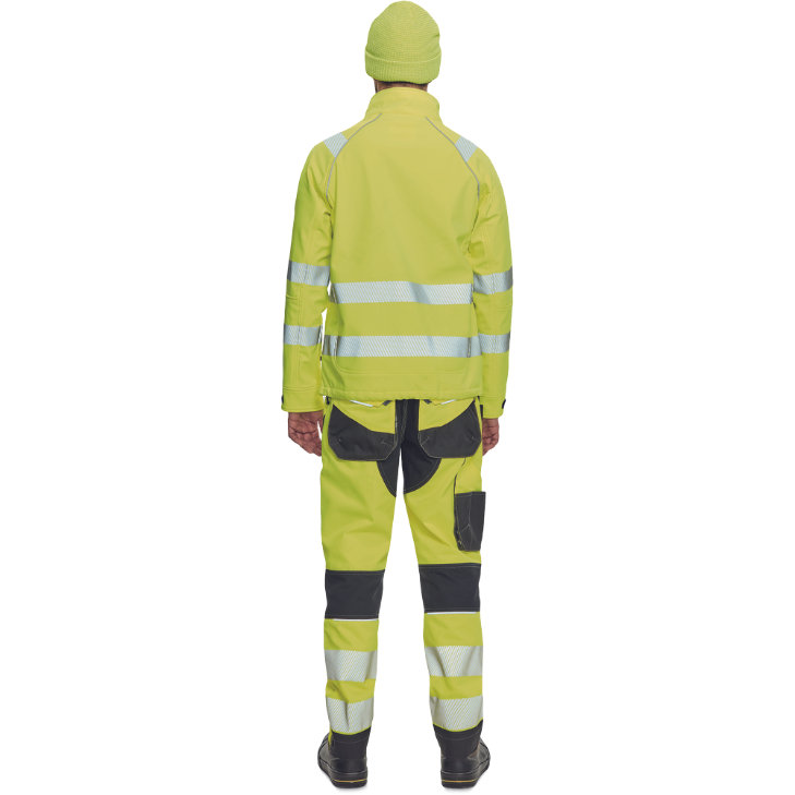 Cerva SHELDON Reflexná softshellová bunda