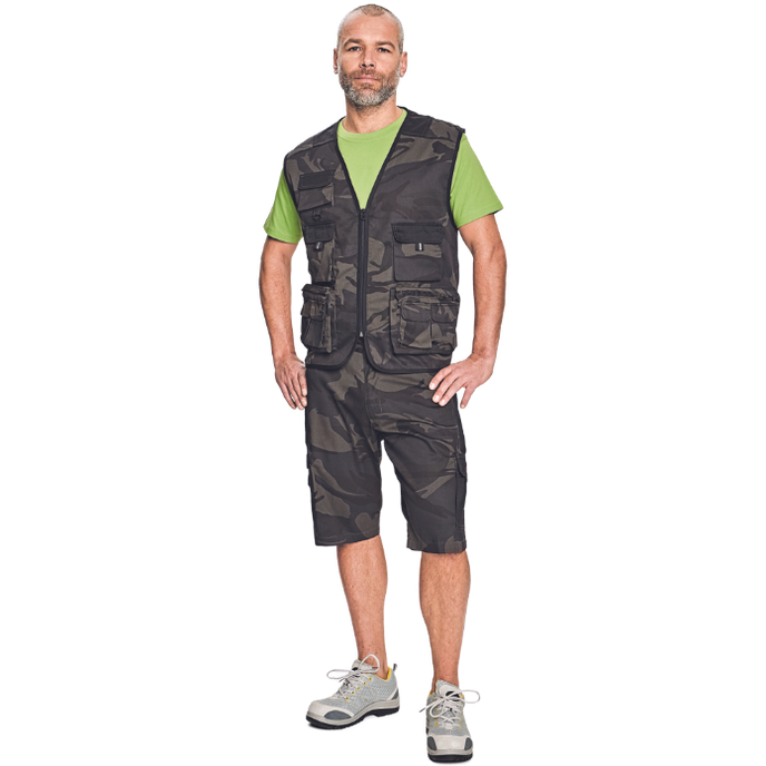 CRV CRAMBE Maskáčová vesta