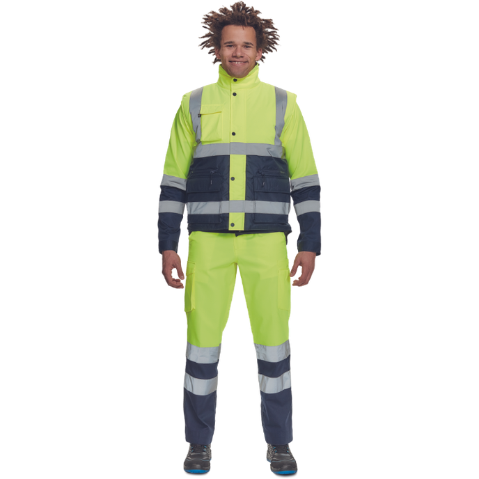 Cerva HELLIN Hi-Vis Reflexná vesta