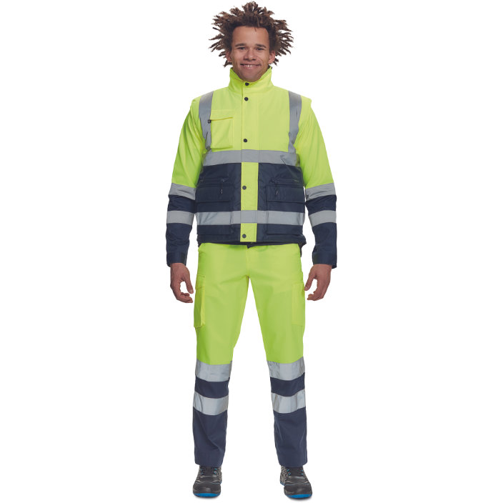 Cerva HELLIN Hi-Vis Reflexná vesta