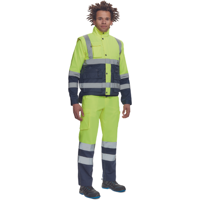 Cerva HELLIN Hi-Vis Reflexná vesta