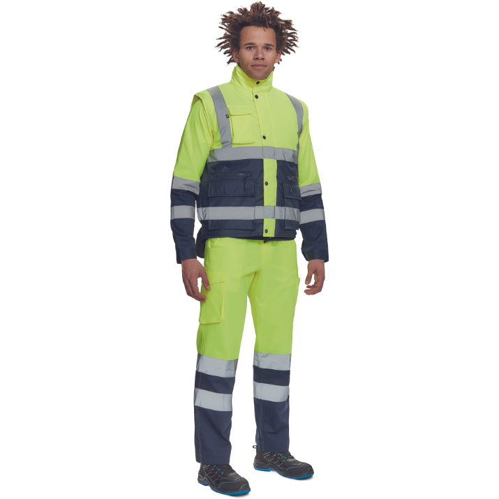 Cerva HELLIN Hi-Vis Reflexná vesta