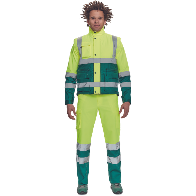 Cerva HELLIN Hi-Vis Reflexná vesta