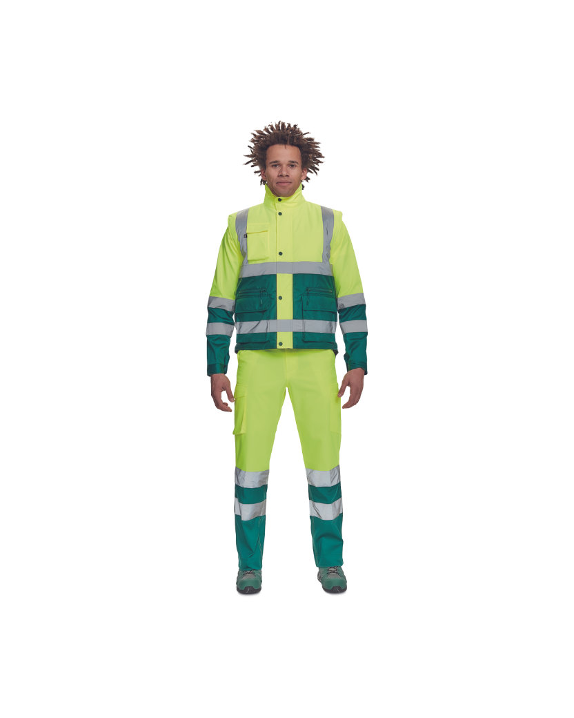 Cerva HELLIN Hi-Vis Reflexná vesta
