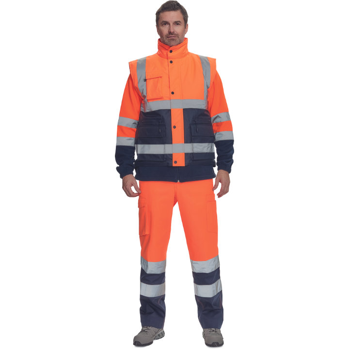 Cerva HELLIN Hi-Vis Reflexná vesta