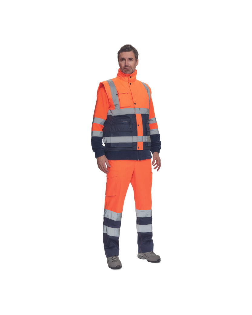 Cerva HELLIN Hi-Vis Reflexná vesta