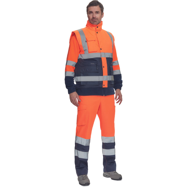 Cerva HELLIN Hi-Vis Reflexná vesta