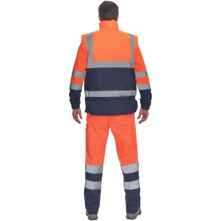 Cerva HELLIN Hi-Vis Reflexná vesta