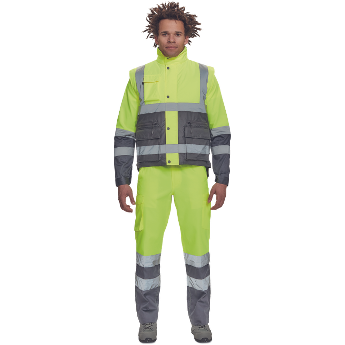 Cerva HELLIN Hi-Vis Reflexná vesta