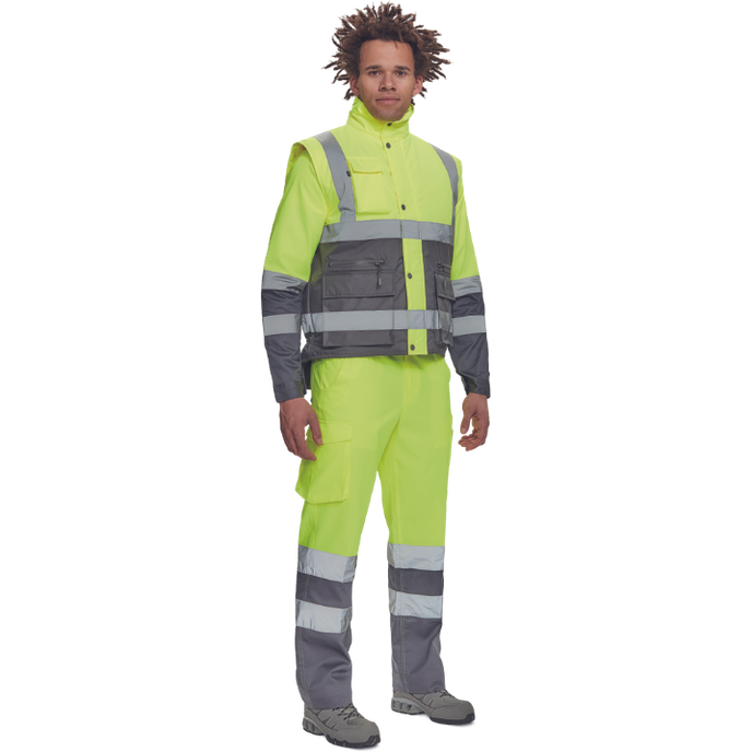 Cerva HELLIN Hi-Vis Reflexná vesta