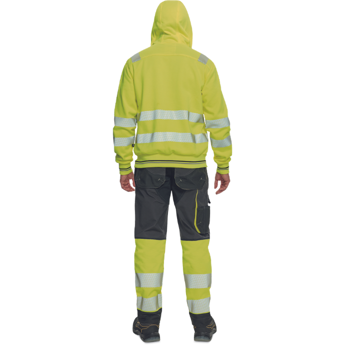 Cerva SHELDON HV Reflexná mikina s kapucňou