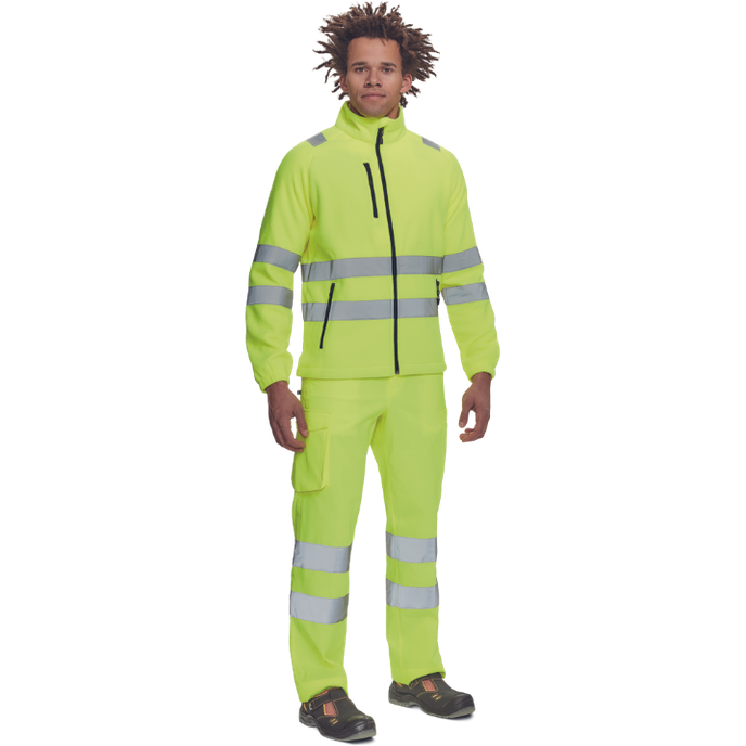 Cerva ALMERIA HV Fleecová Reflexná mikina