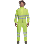 Cerva ALMERIA HV Fleecová Reflexná mikina