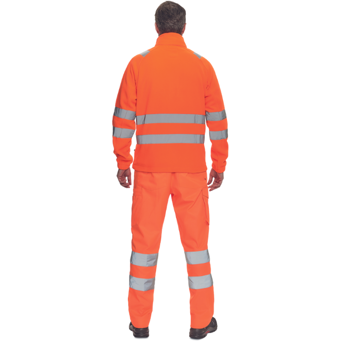 Cerva ALMERIA HV Fleecová Reflexná mikina