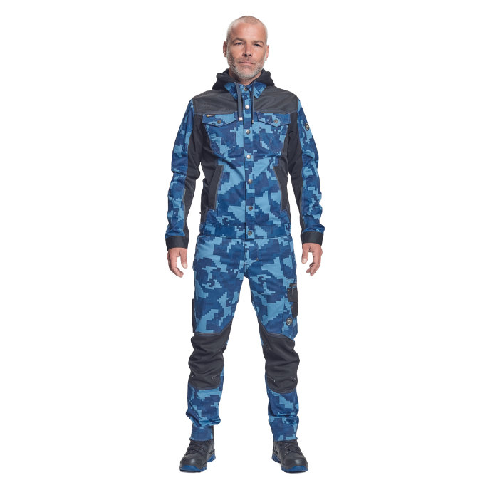 Cerva NEURUM CAMOU Pracovná bunda s kapucňou