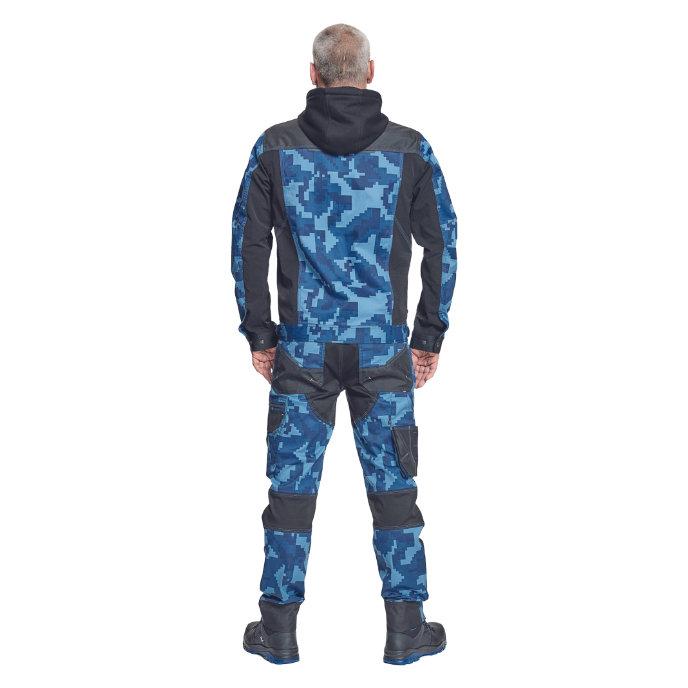 Cerva NEURUM CAMOU Pracovná bunda s kapucňou