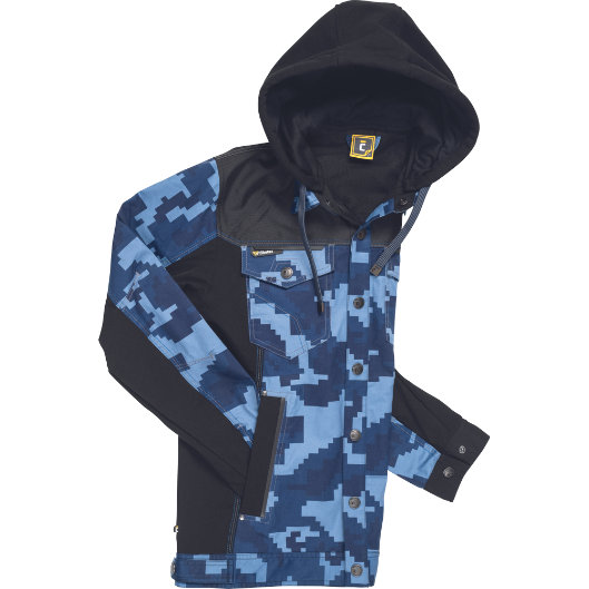 Cerva NEURUM CAMOU Pracovná bunda s kapucňou