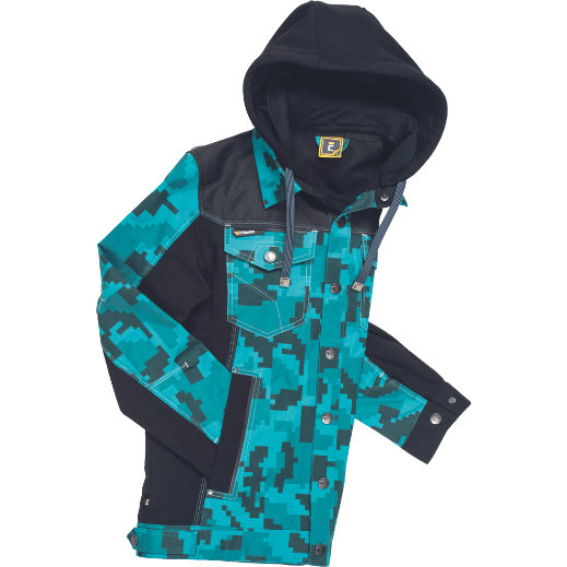 Cerva NEURUM CAMOU Pracovná bunda s kapucňou