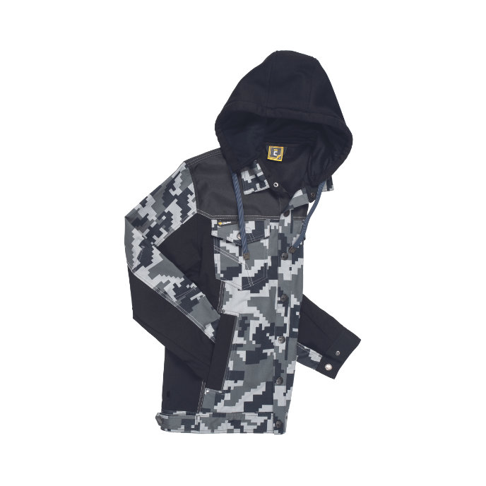 Cerva NEURUM CAMOU Pracovná bunda s kapucňou