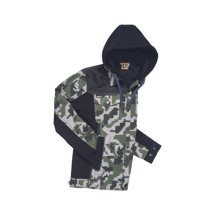 Cerva NEURUM CAMOU Pracovná bunda s kapucňou