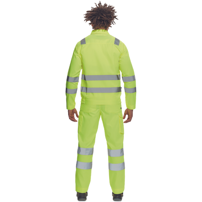 Cerva MALAGA Reflexná bunda