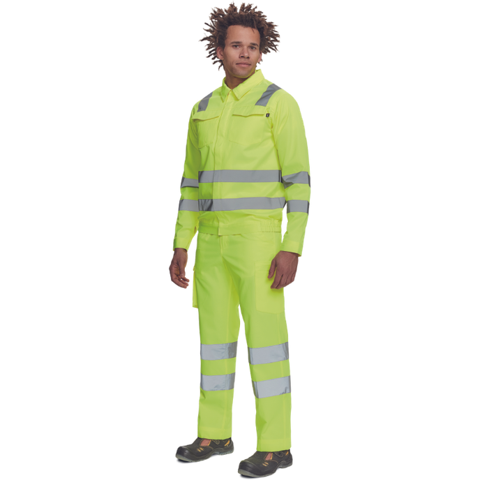 Cerva MALAGA Reflexná bunda