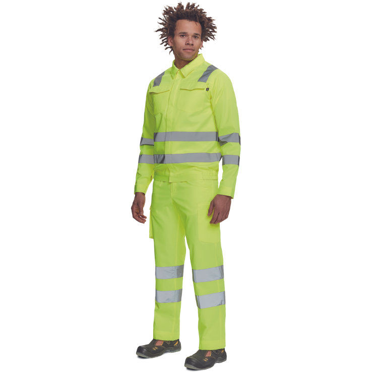 Cerva MALAGA Reflexná bunda