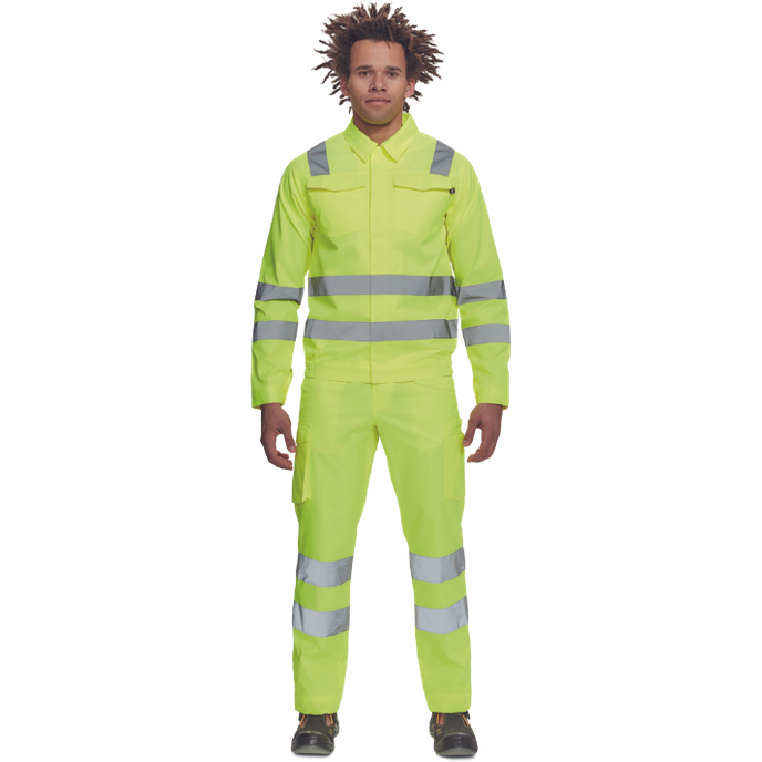 Cerva MALAGA Reflexná bunda