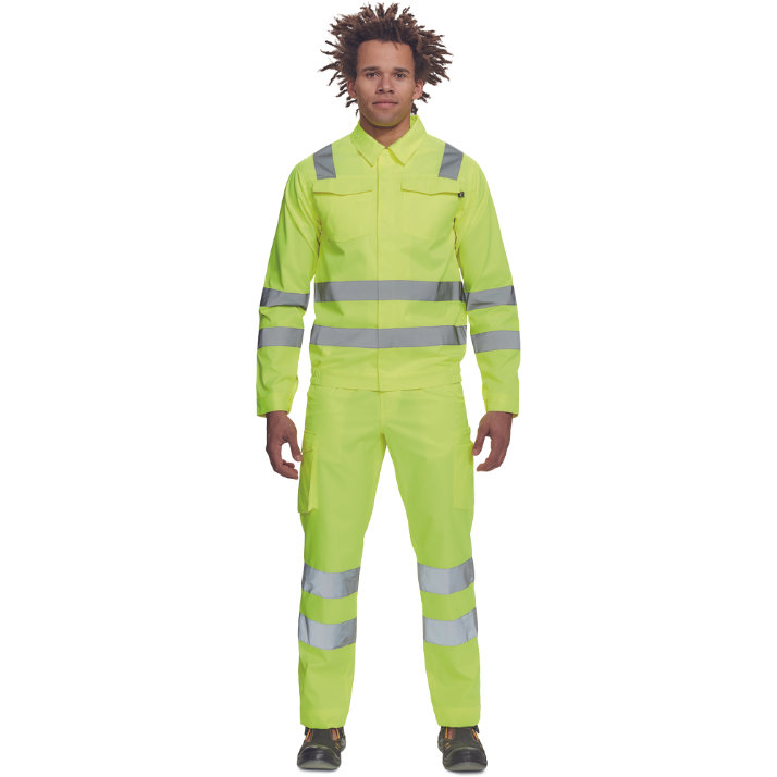 Cerva MALAGA Reflexná bunda