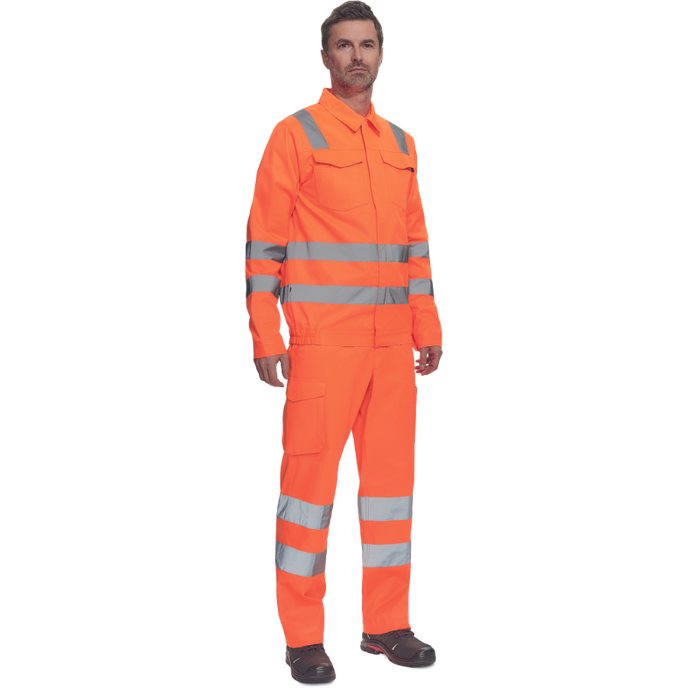 Cerva MALAGA Reflexná bunda