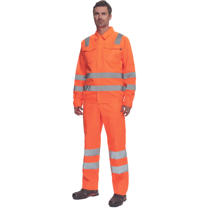 Cerva MALAGA Reflexná bunda