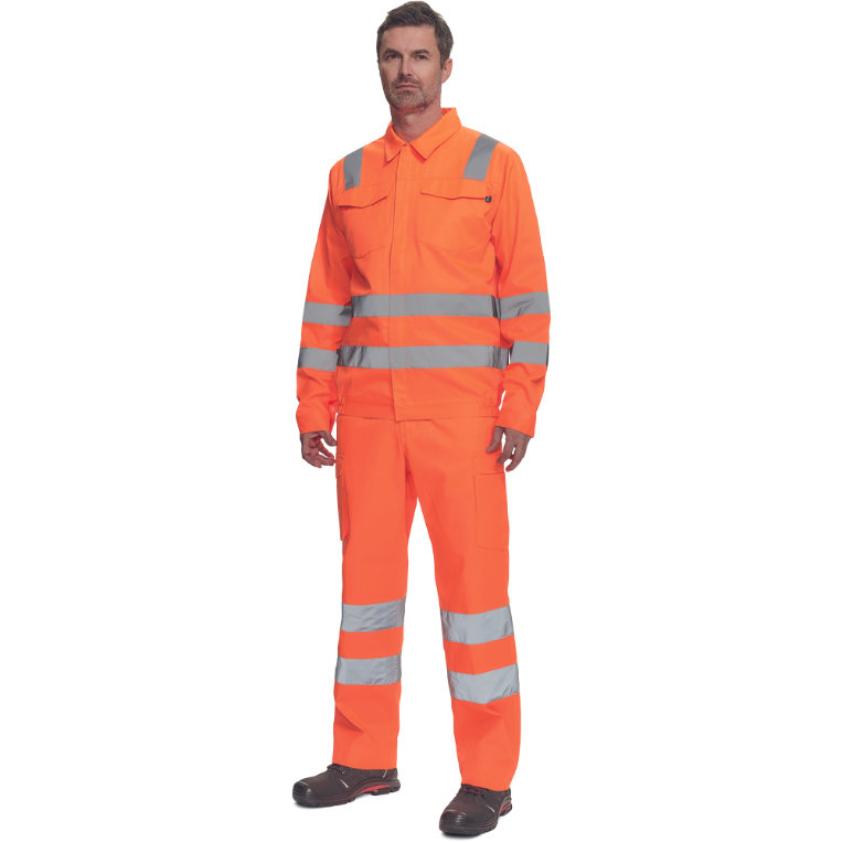 Cerva MALAGA Reflexná bunda