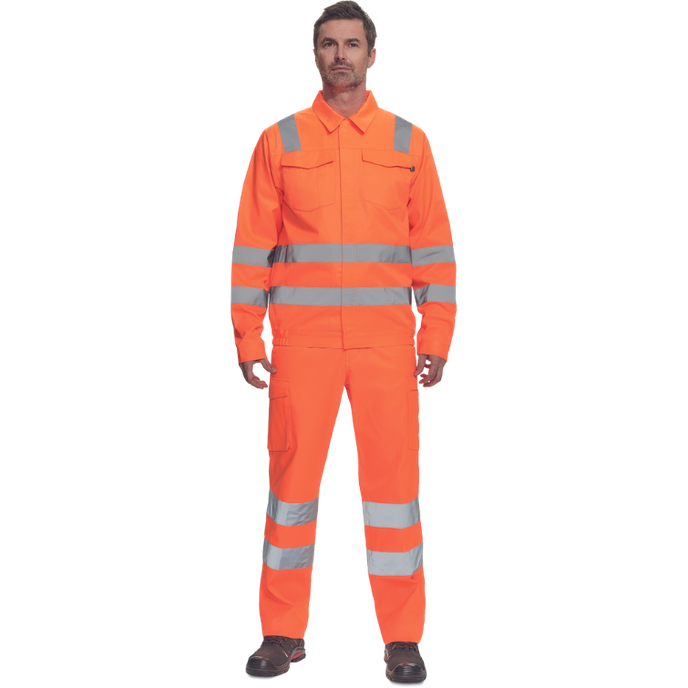 Cerva MALAGA Reflexná bunda