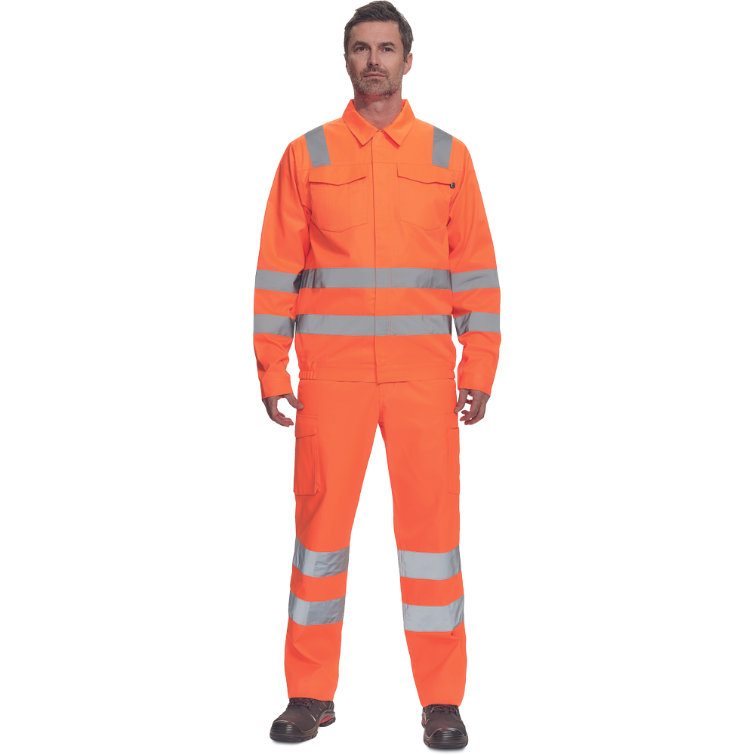 Cerva MALAGA Reflexná bunda