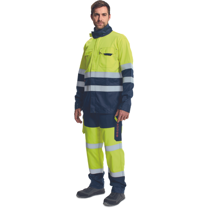 Cerva MULTINORM STRING Reflexná nehorľavá bunda